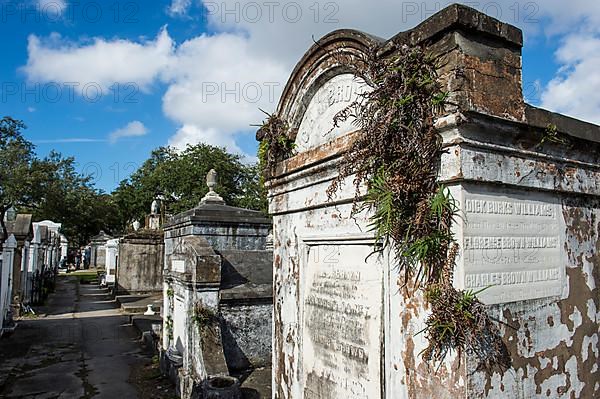 Tombs in the Lafayette Cemetery, New Orleans