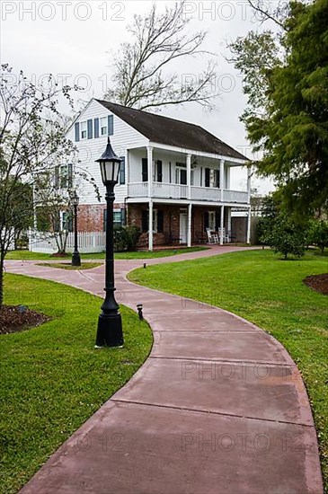 Little slave house in the Nottoway plantation, Louisiana