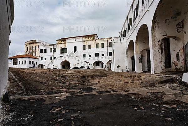 Inner courtyard, Cape Coast Castle