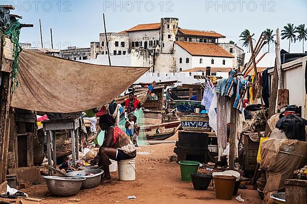 Village life, slum