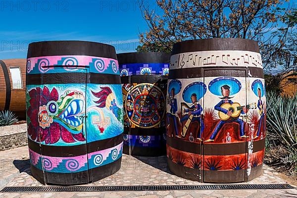 Hotel rooms in the form of a Tequila barrel, Tequila Factory La Cofradia