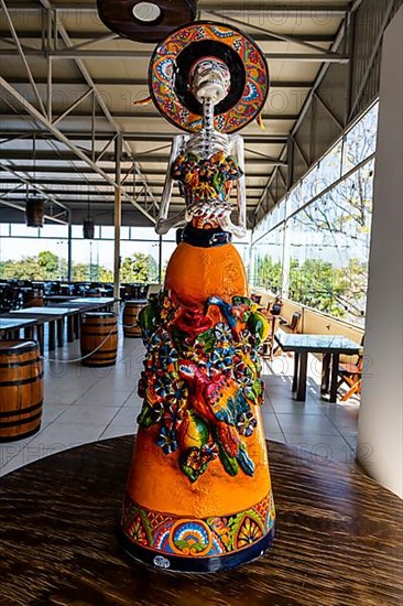 Tequila woman statue, Tequila Factory La Cofradia