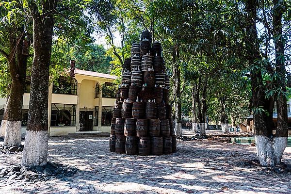 Tequila monument, Tequila Factory La Cofradia