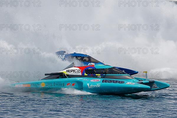 Hydroplane racing on the Saint Lawrence River, Valleyfield