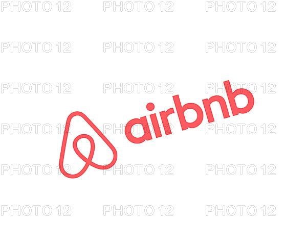 Airbnb, rotated logo