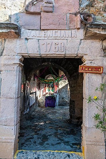 San Cayetano silver mine, Unesco site Guanajuato