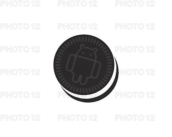 Android Oreo, Rotated Logo