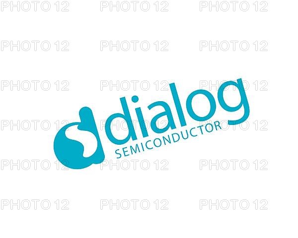 Dialog Semiconductor, rotated logo