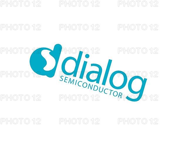 Dialog Semiconductor, rotated logo