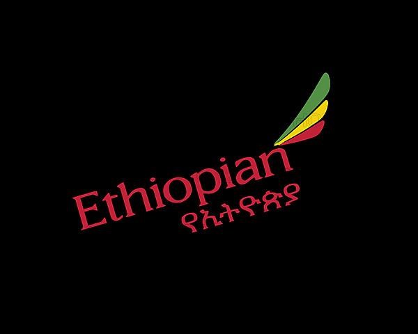 Ethiopian Airline, rotated logo