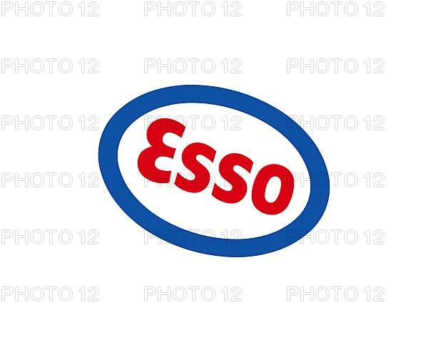 Esso, rotated logo