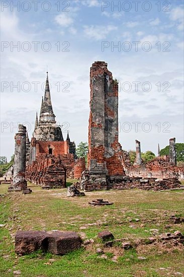 Ayutthaya's Wat Phra Sri Sanphet Temple, Thailand