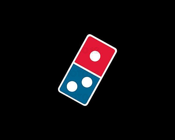 Domino's Pizza, rotated logo