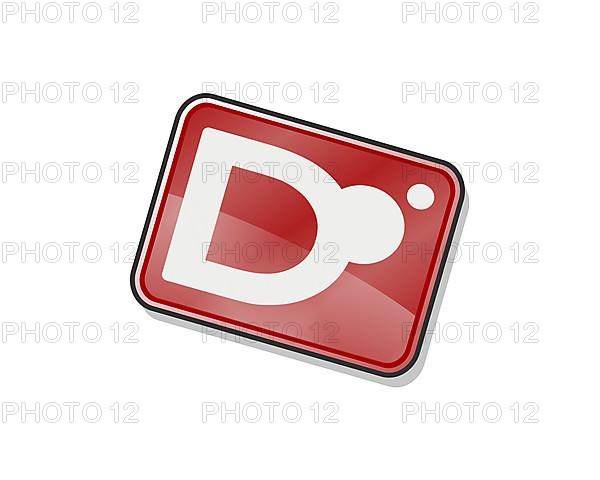 D programming language, rotated logo