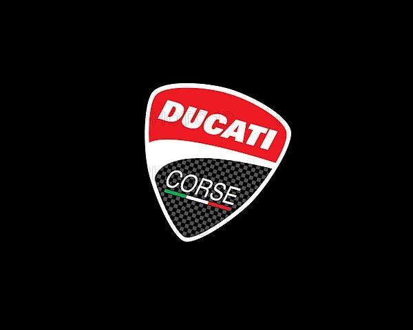 Ducati Corse, rotated logo