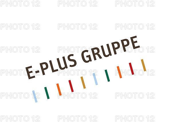 E Plus, rotated logo