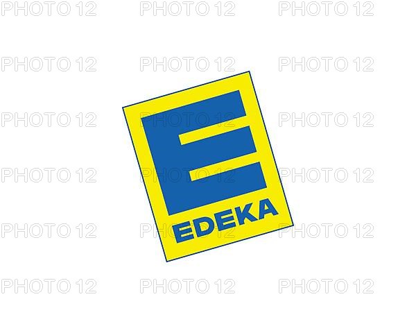 Edeka, rotated logo