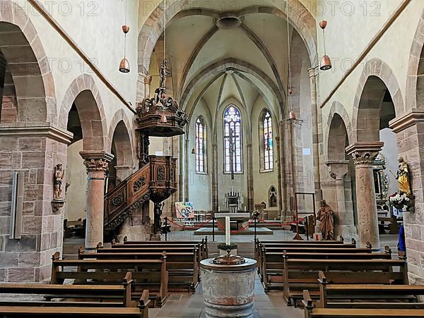 Interior, Parish Church of St. John the Baptist and St. Cecilia