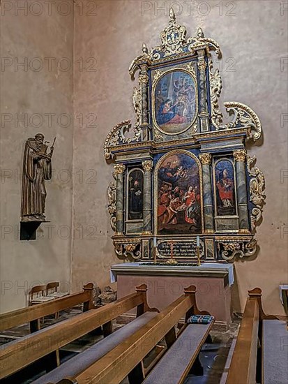 Interior, Parish Church of St. John the Baptist and St. Cecilia