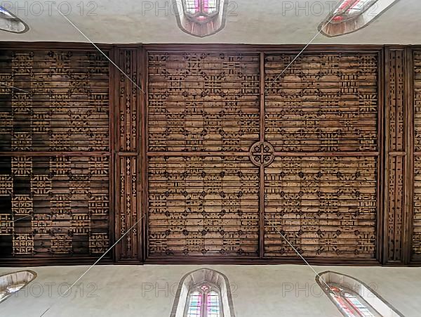 Interior, ceiling