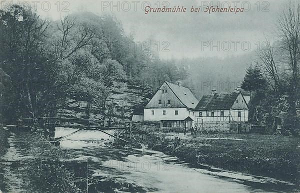 Ground mill near Hohenleipa, Vysoka Lipa