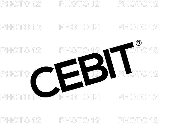 CeBIT, rotated logo