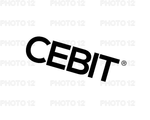 CeBIT, rotated logo