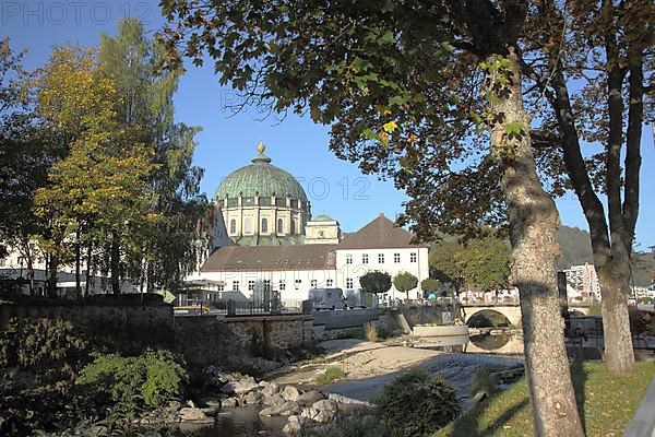 View of the cathedral in St. Blasien, Southern Black Forest