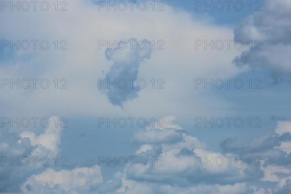 Sky with cumulus cloud,