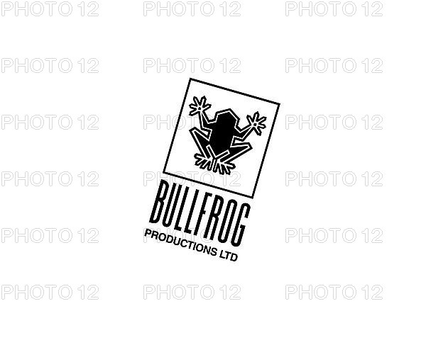 Bullfrog Productions, rotated logo