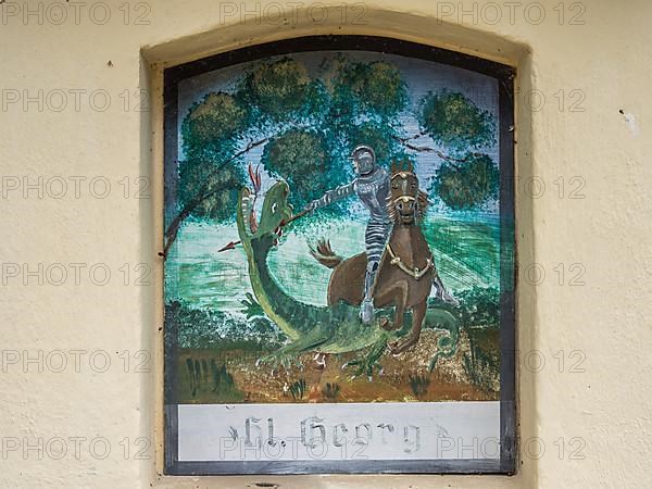 Wayside shrine, motif on a wayside shrine