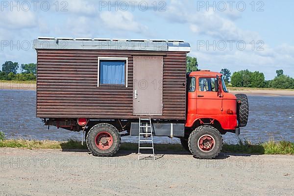 IFA W50 truck converted as a camper, classic car