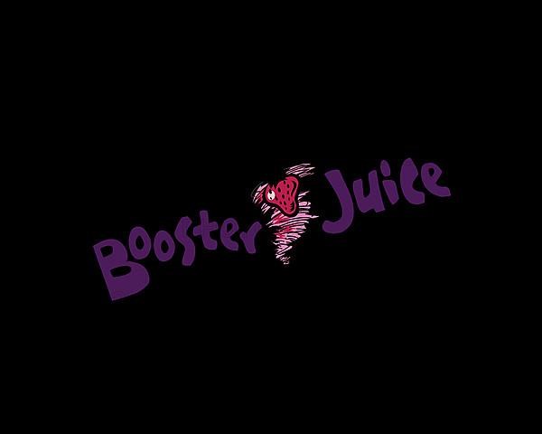 Booster Juice, rotated logo