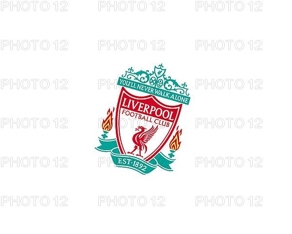 Liverpool F. C. Rotated Logo, White Background B
