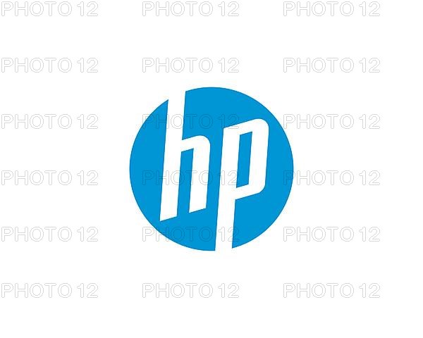 Hewlett Packard, rotated logo