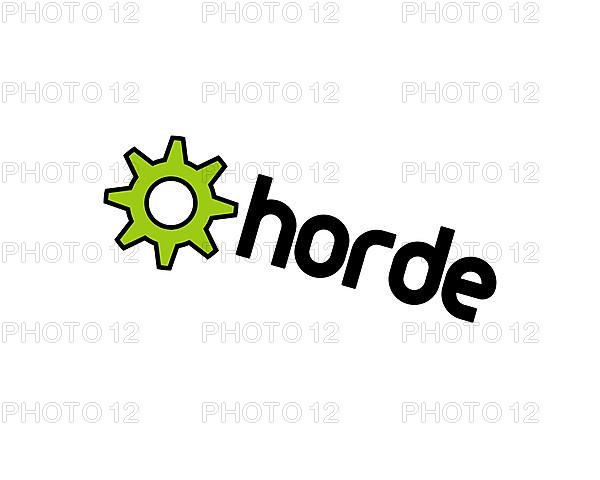 Horde software, rotated logo