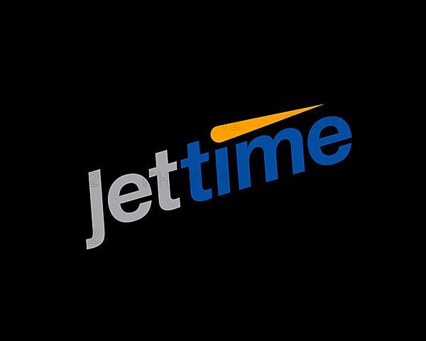 Jet Time, rotated logo