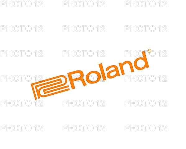 Roland Corporation, rotated logo