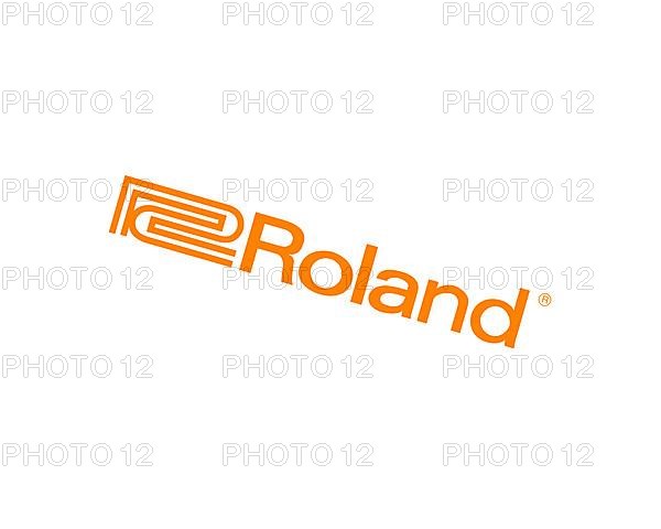 Roland Corporation, rotated logo