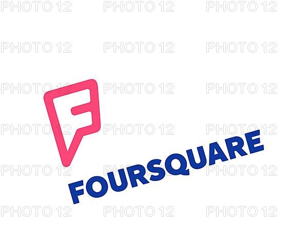 Foursquare City Guide, gedrehtes Logo