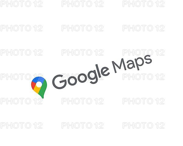 Google Maps, rotated logo