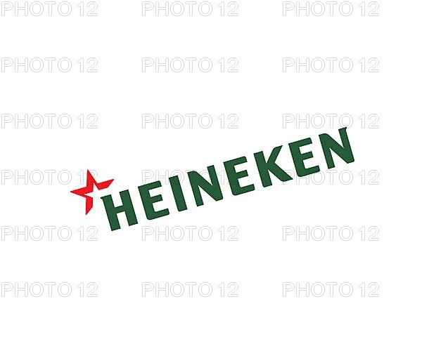 Heineken N. V. rotated logo, white background