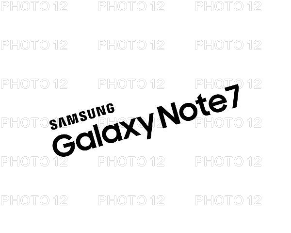 Samsung Galaxy Note 7, rotated logo
