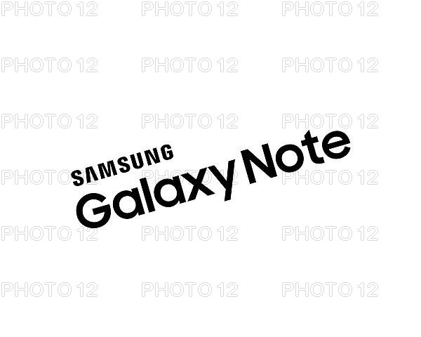 Samsung Galaxy Note series, rotated logo