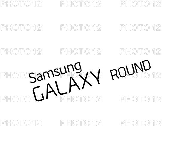 Samsung Galaxy Round, rotated logo