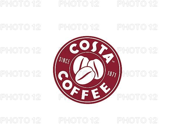 Costa Coffee, rotated logo