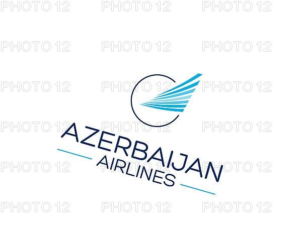 Azerbaijan Airline, rotated logo