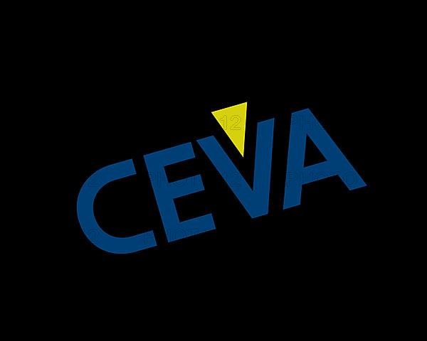 Ceva semiconductor company, rotated logo