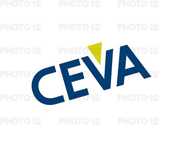 Ceva semiconductor company, rotated logo