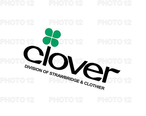 Clover store, rotated logo